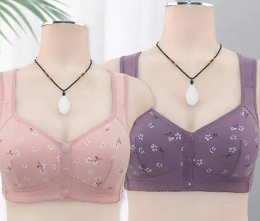 Button-Up Tank Top Bra