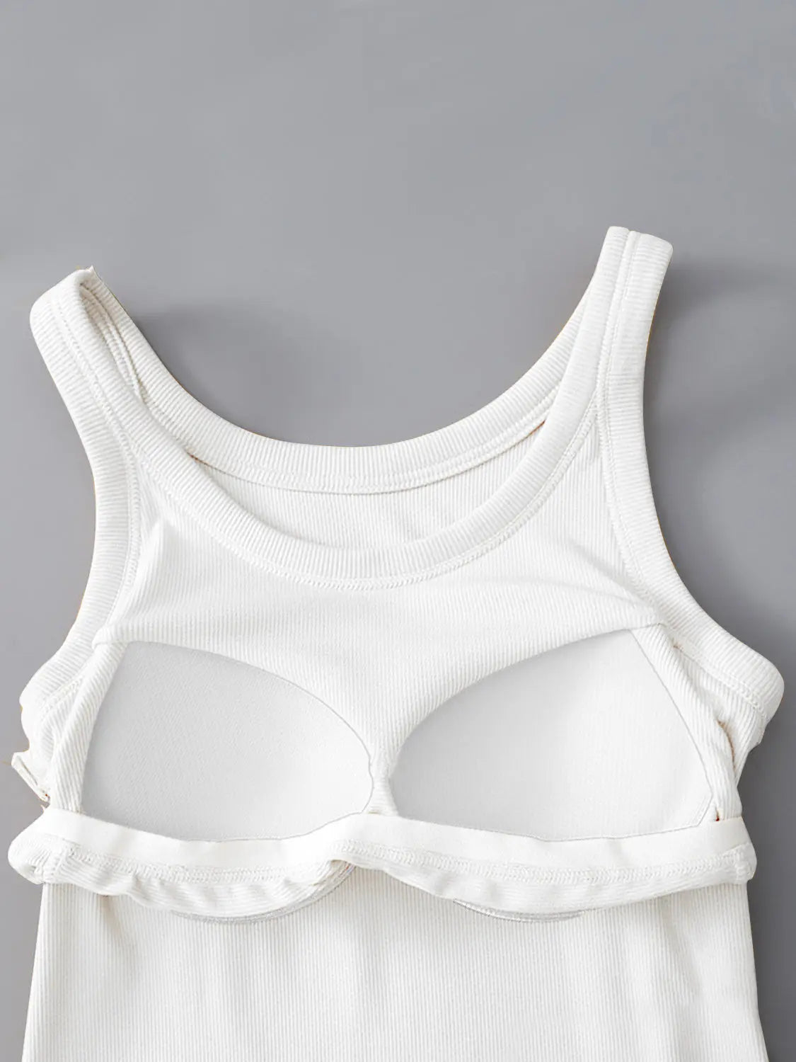 Round Neck Tank with Bra - Image #11