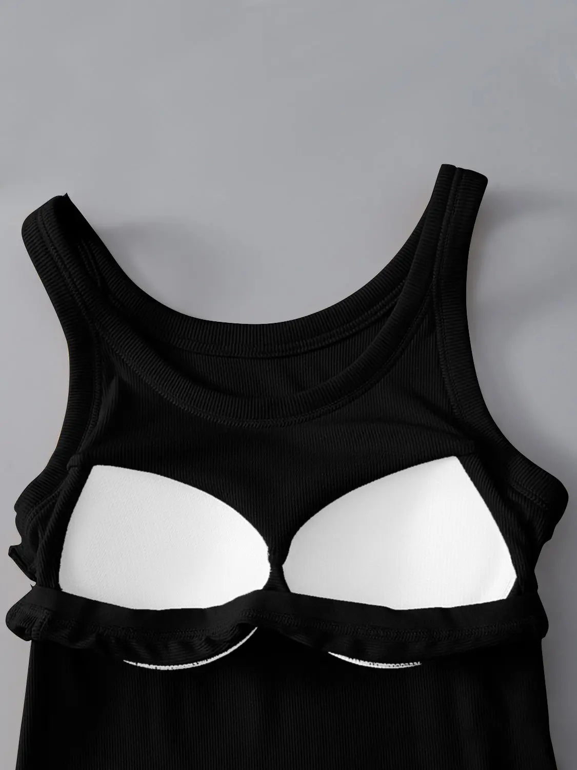 Round Neck Tank with Bra - Image #15