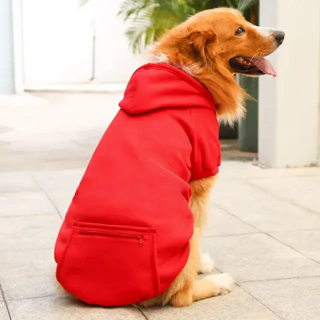 Warm Dog Hoodies for Medium-Large Dogs - Image #20