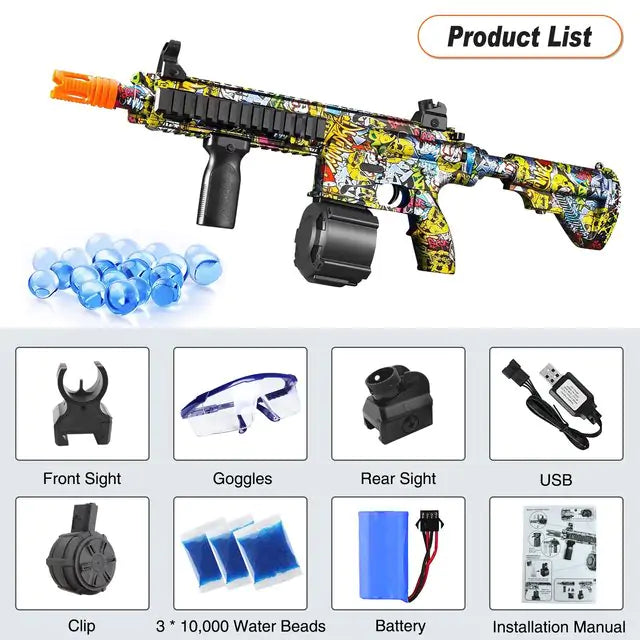 New M416 Manual Electric Splatter Gun