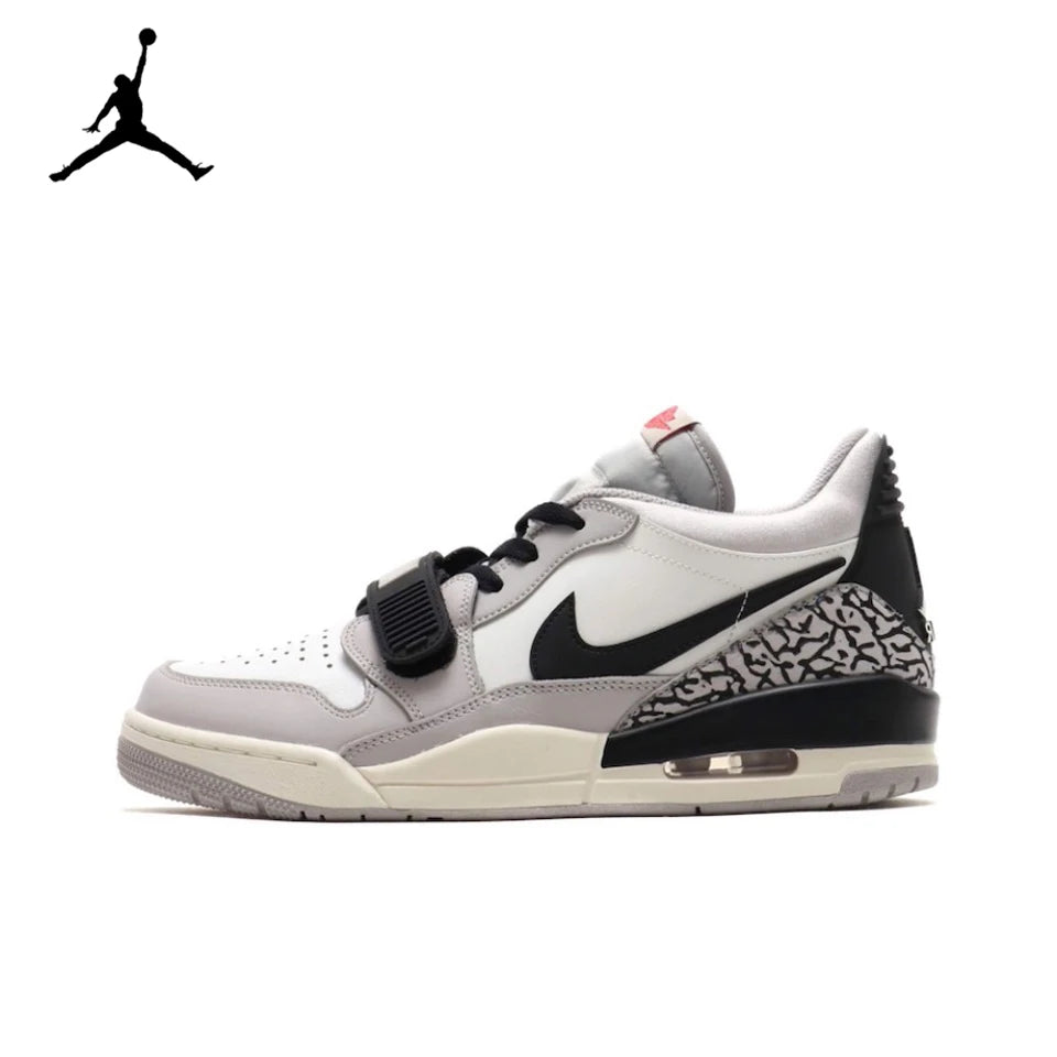 Original Air Jordan Legacy 312 Low 'Bulls' For Men's Red Black White Retro Casual Classic Street Basketball Shoes  CD7069-160