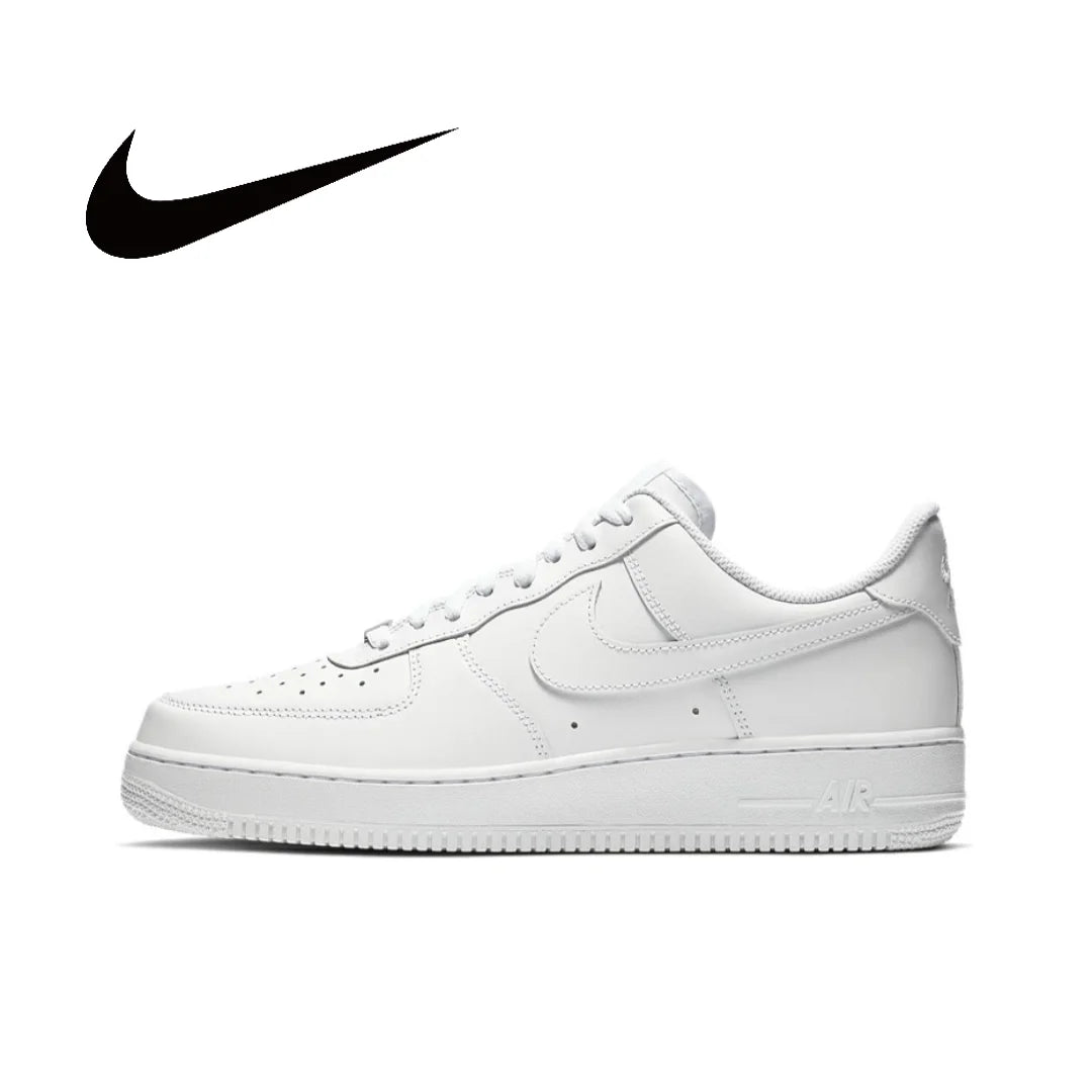 Nike Air Force 1 Men Woman Skateboard Shoes Fashion Black White Comfortable af1 Casual Sneakers Outdoor Flat Sports Trainers