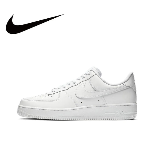 Nike Air Force 1 Men Woman Skateboard Shoes Fashion Black White Comfortable af1 Casual Sneakers Outdoor Flat Sports Trainers