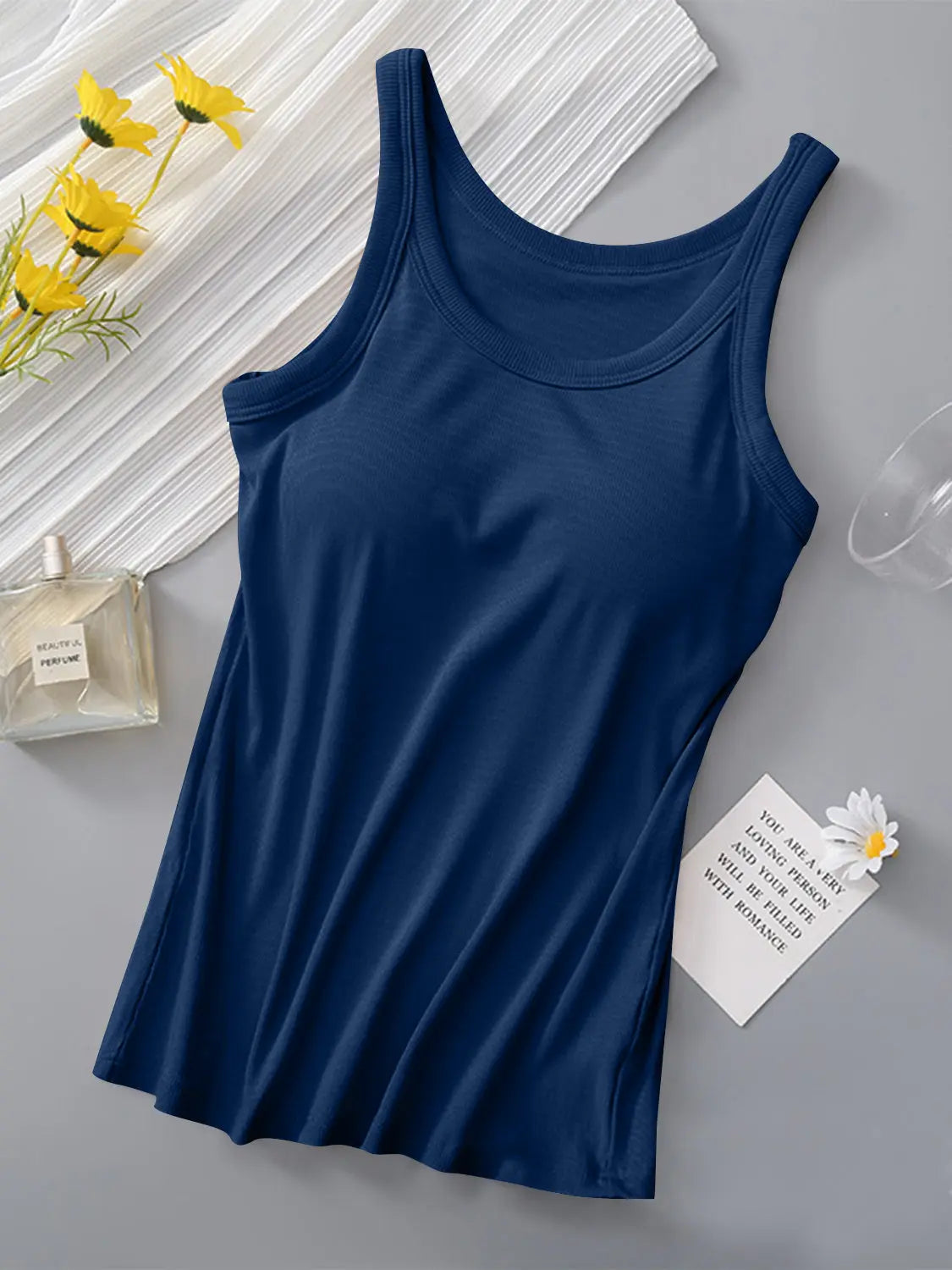 Round Neck Tank with Bra - Image #23