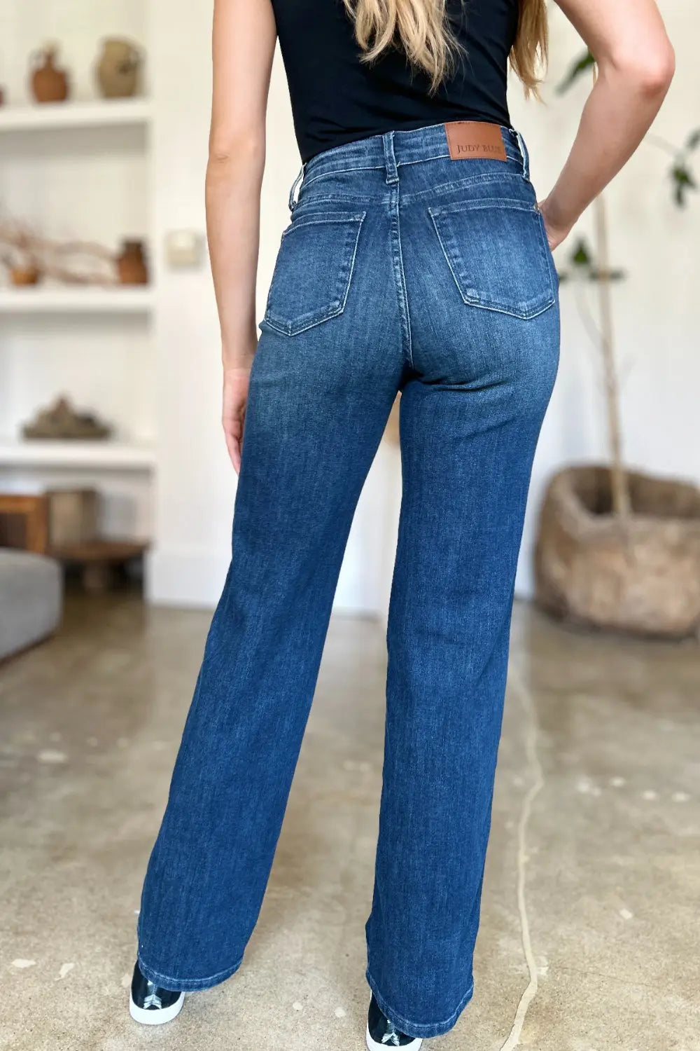 Judy Blue Full Size Tummy Control Straight Jeans - Image #2