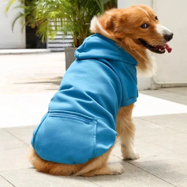 Warm Dog Hoodies for Medium-Large Dogs - Image #23