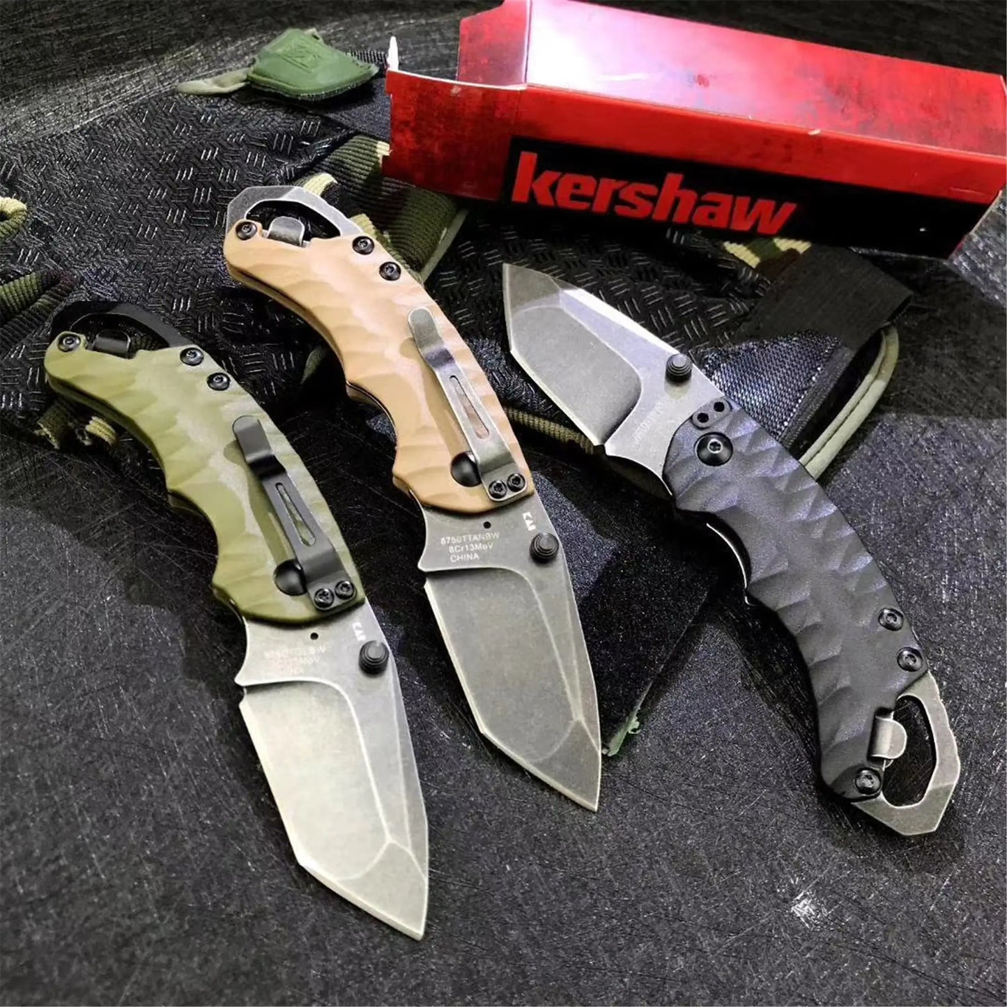 Folding Blade Knife Mini Military Combat