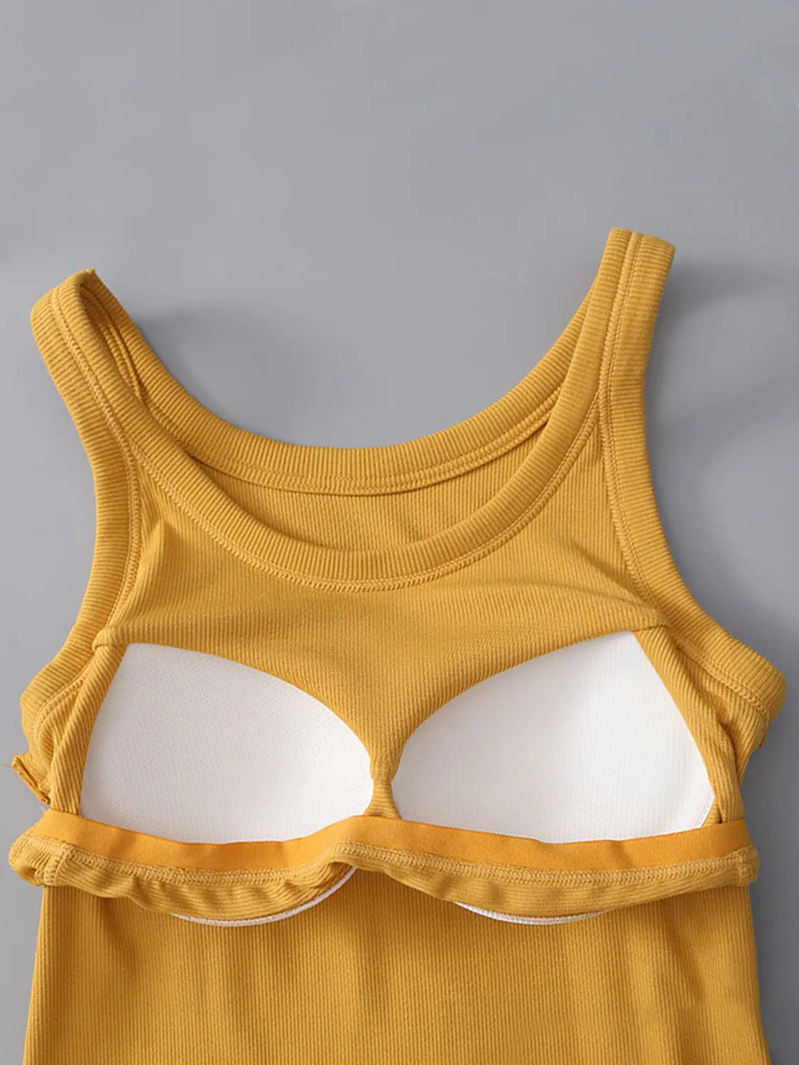 Round Neck Tank with Bra - Image #8