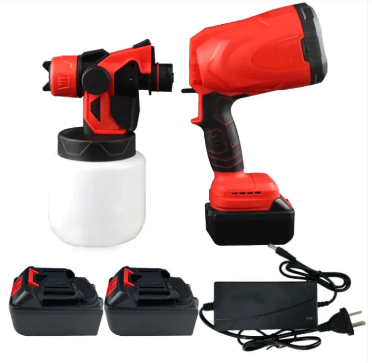 Electric Spray Gun High Pressure Automatic  Paint Portable Handheld Paint Watering Spray Gun