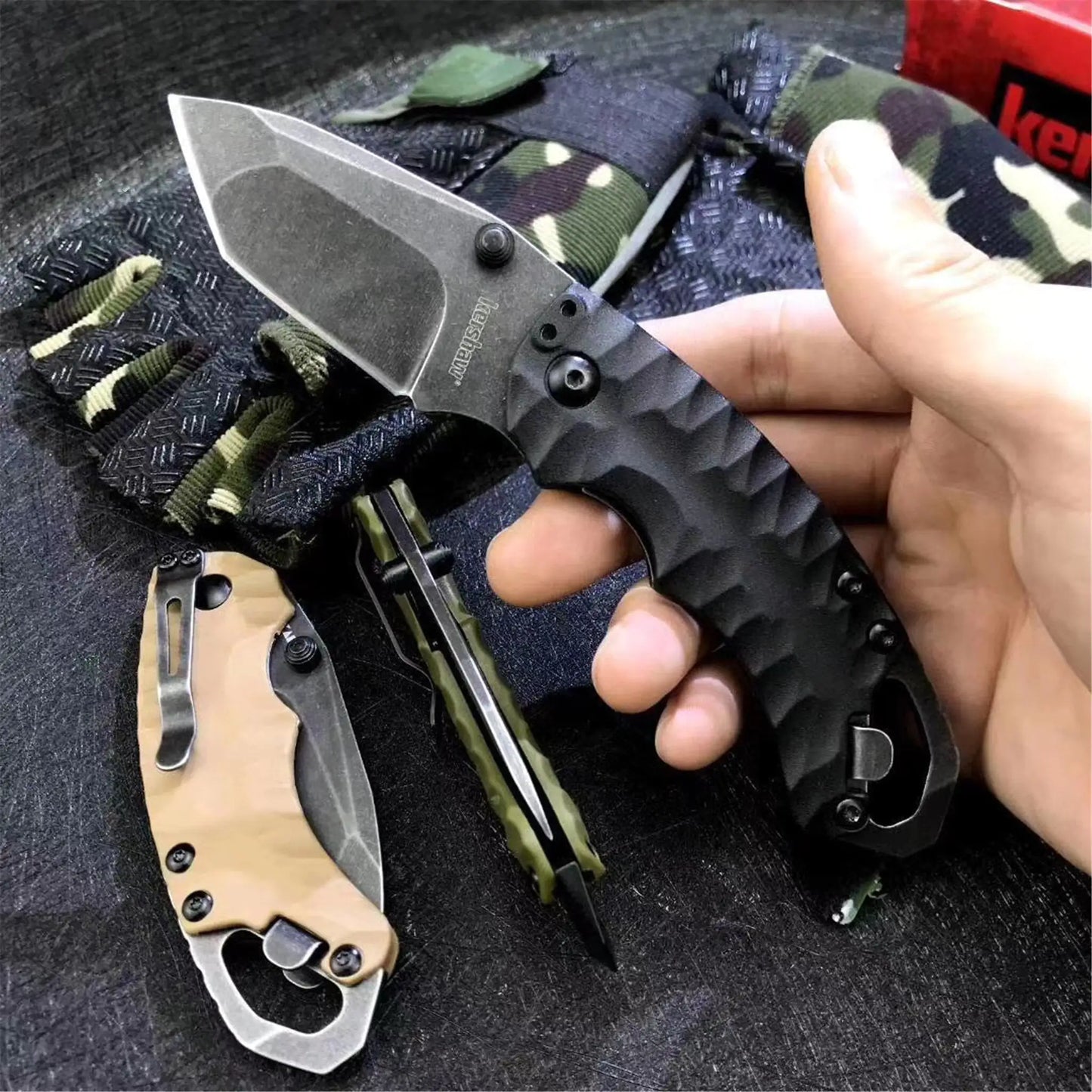 Folding Blade Knife Mini Military Combat